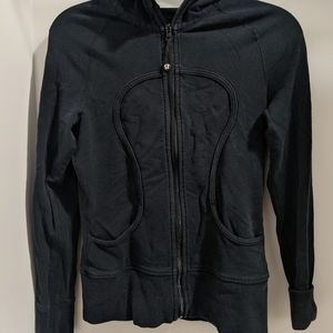Black Lululemon scuba hoodie